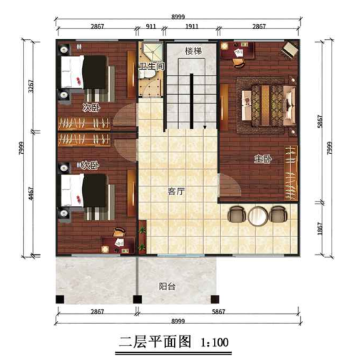 191平米二層半歐式輕鋼別墅