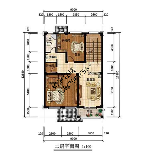 三層328平米歐式輕鋼別墅