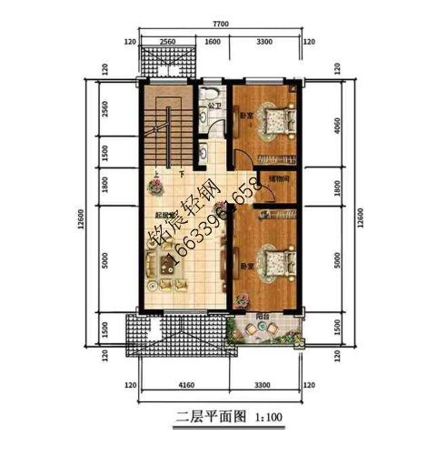 三層273平米歐式輕鋼別墅