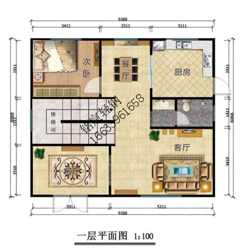 三層245平米歐式輕鋼別墅