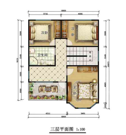 三層239平米歐式輕鋼別墅