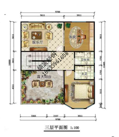 三層295平米中式輕鋼別墅