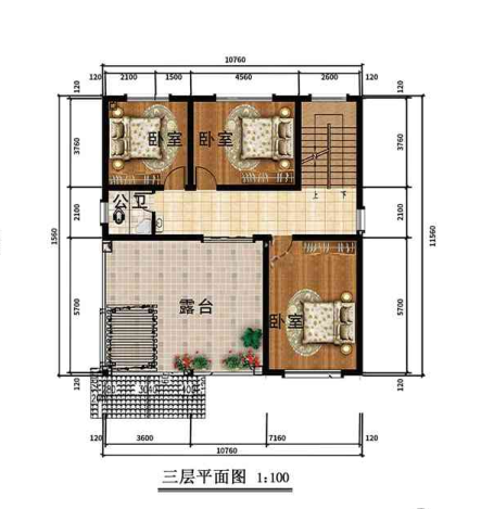 三層390平米歐式輕鋼別墅