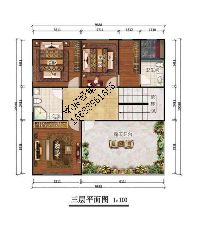 三層295平米歐式輕鋼別墅